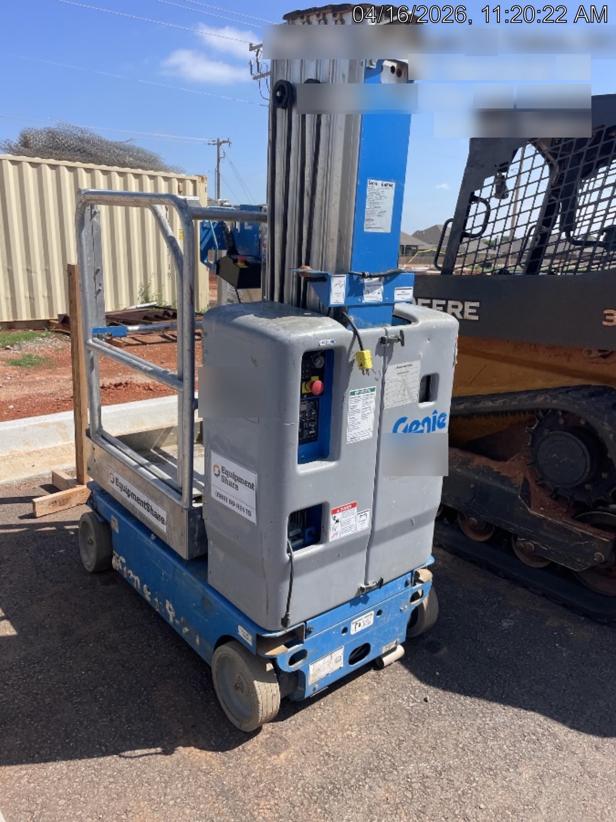 2019 GENIE GR-20