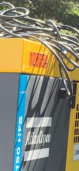 2020 ATLAS COPCO PAS 150 HF CS Enclosed