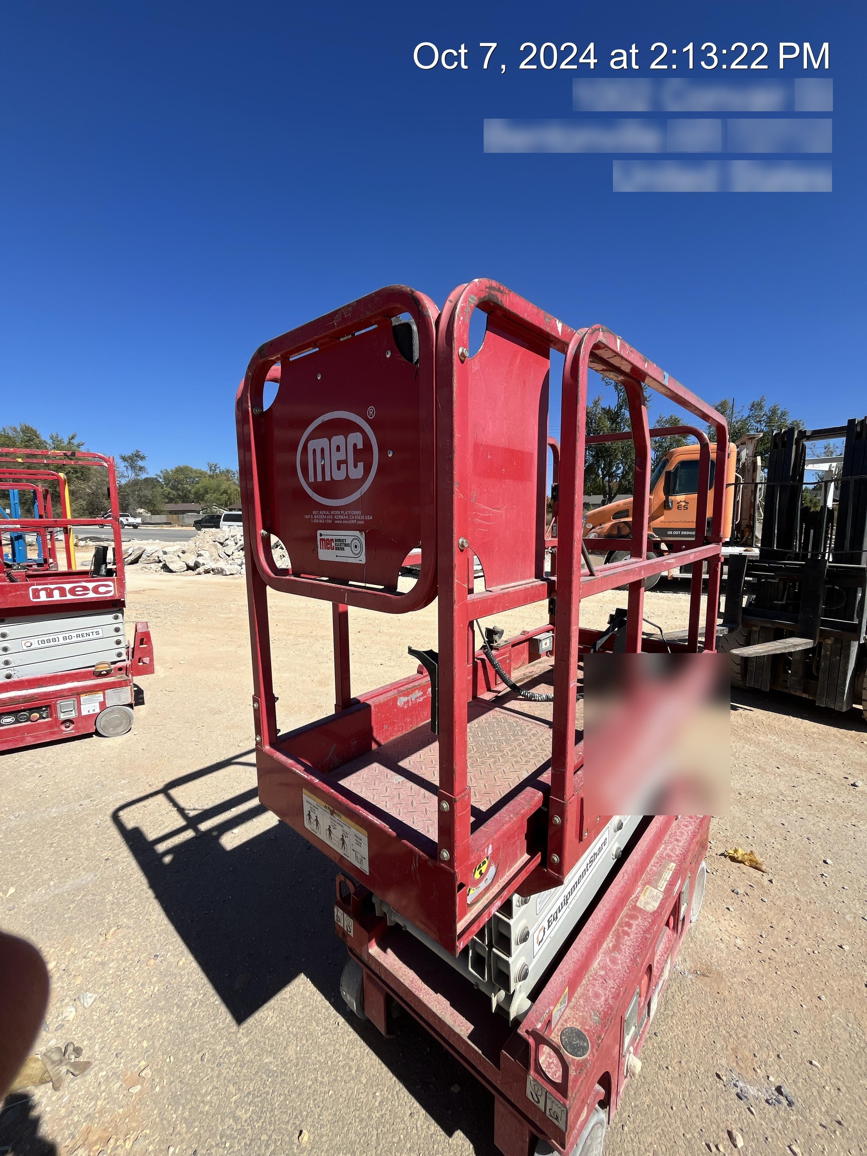 2019 MEC 1330SE Motion Alarm, Beacon, Includes MachineLink keypad and telematics device