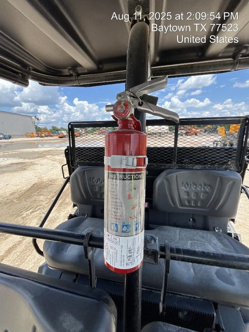 2021 Kubota RTV-X1140W-H Plastic Canopy, Windshield Acrylic Clear, LED Strobe Light, Wire Harness Kit, Back up Alarm