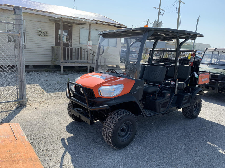2020 Kubota RTV-X1140W-H Canopy, 4-Seater, Diesel, Windshield Acrylic Clear, Strobe Light, Backup Alarm