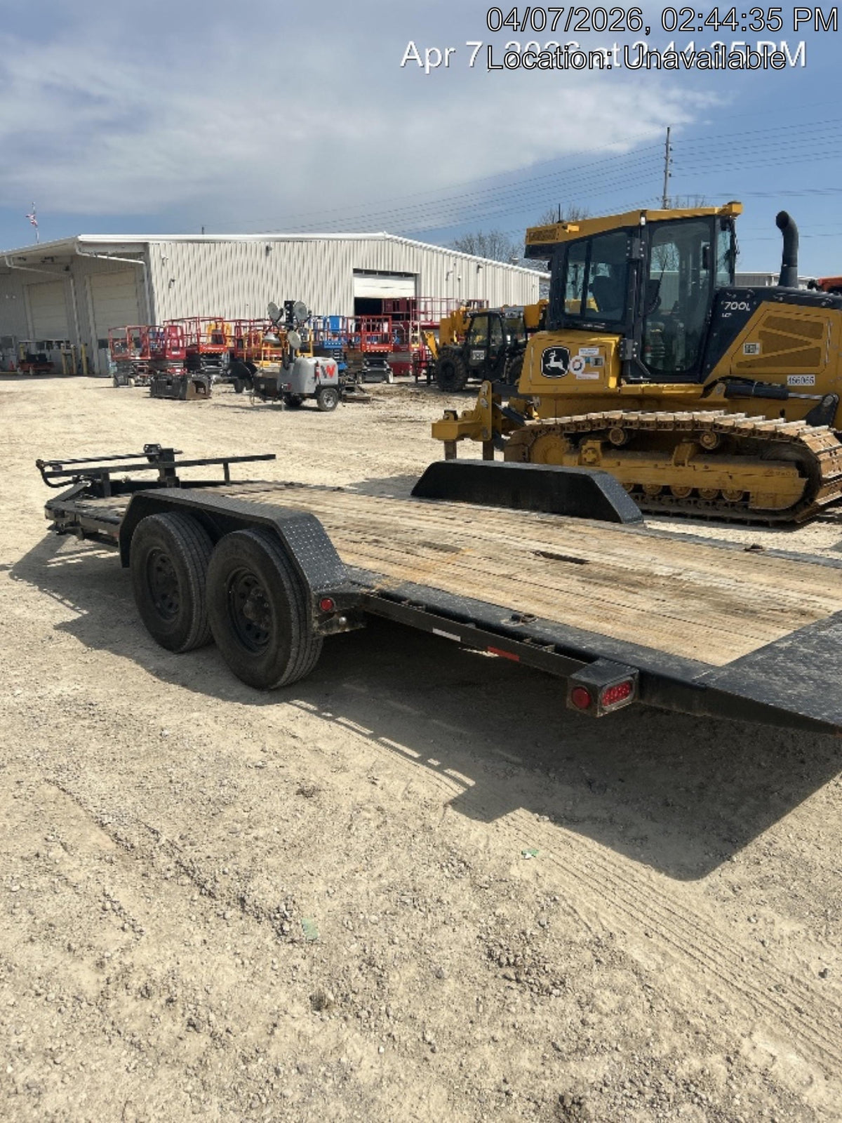 2022 LOADTRAIL Tilt-Deck Rental Trailer