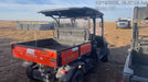 2021 Kubota RTV-X1140W-H Plastic Canopy, Windshield Acrylic Clear, LED Strobe Light, Wire Harness Kit, Back up Alarm