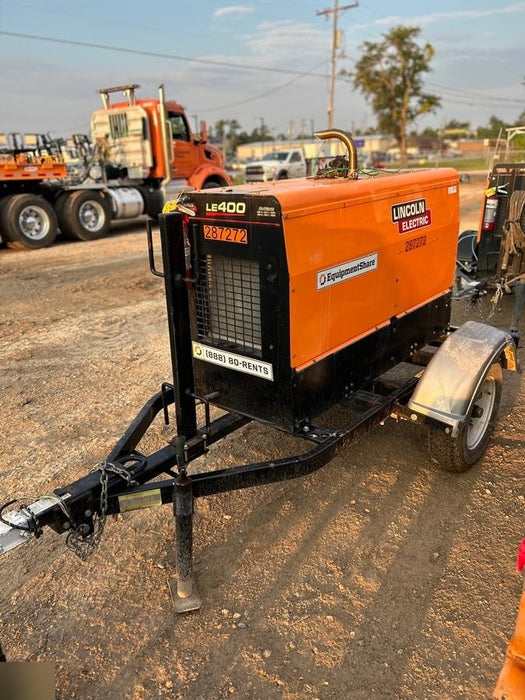 2023 Lincoln Electric LE400 Kubota V1505, Trlr, Cable Rack, Light Kit, ES Decals, T3