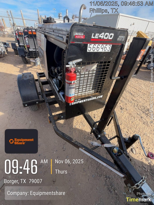 2025 LINCOLN ELECTRIC LE400