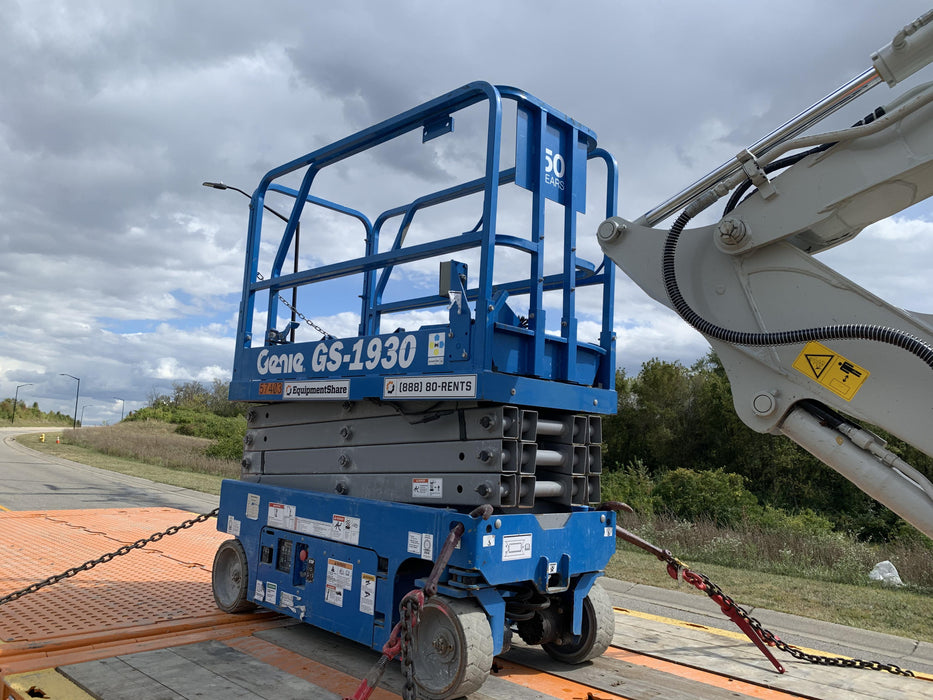 2016 Genie GS-1930 Standard Rental Specs