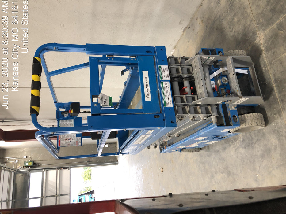 2020 Genie GS-1930 Solid Non Marking Tires, Beacon, Folding rails with half height swing gate