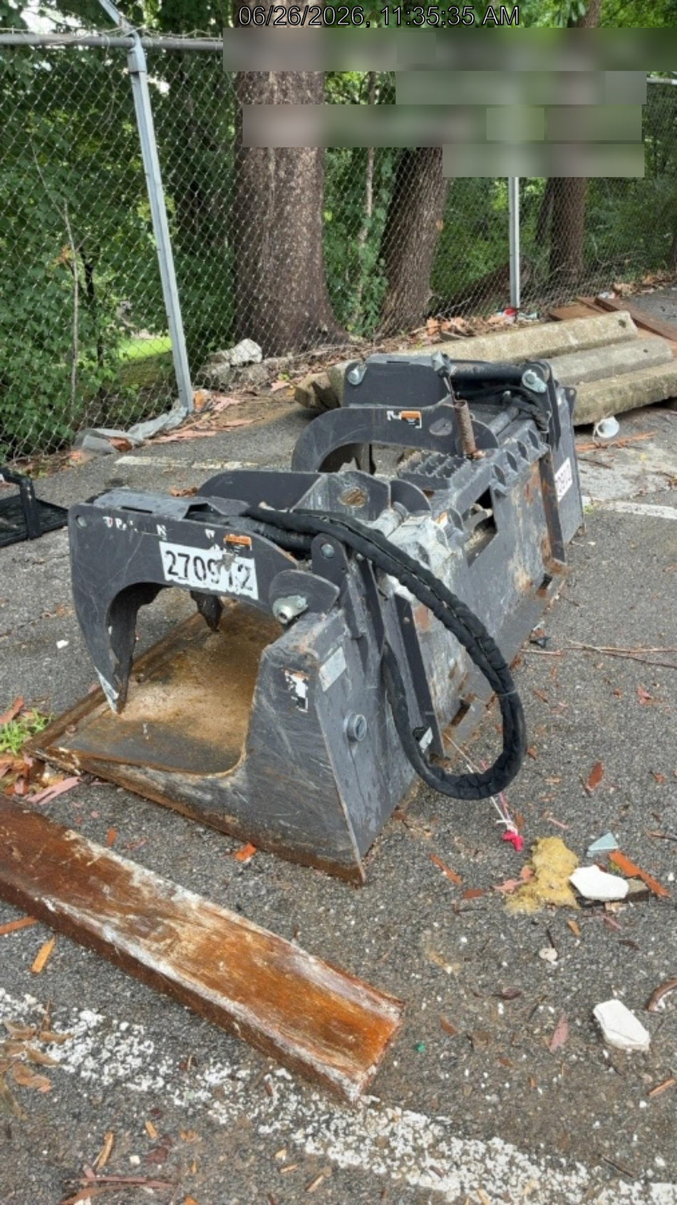 2022 PALADIN UTILITY GRAPPLE 11876-0022