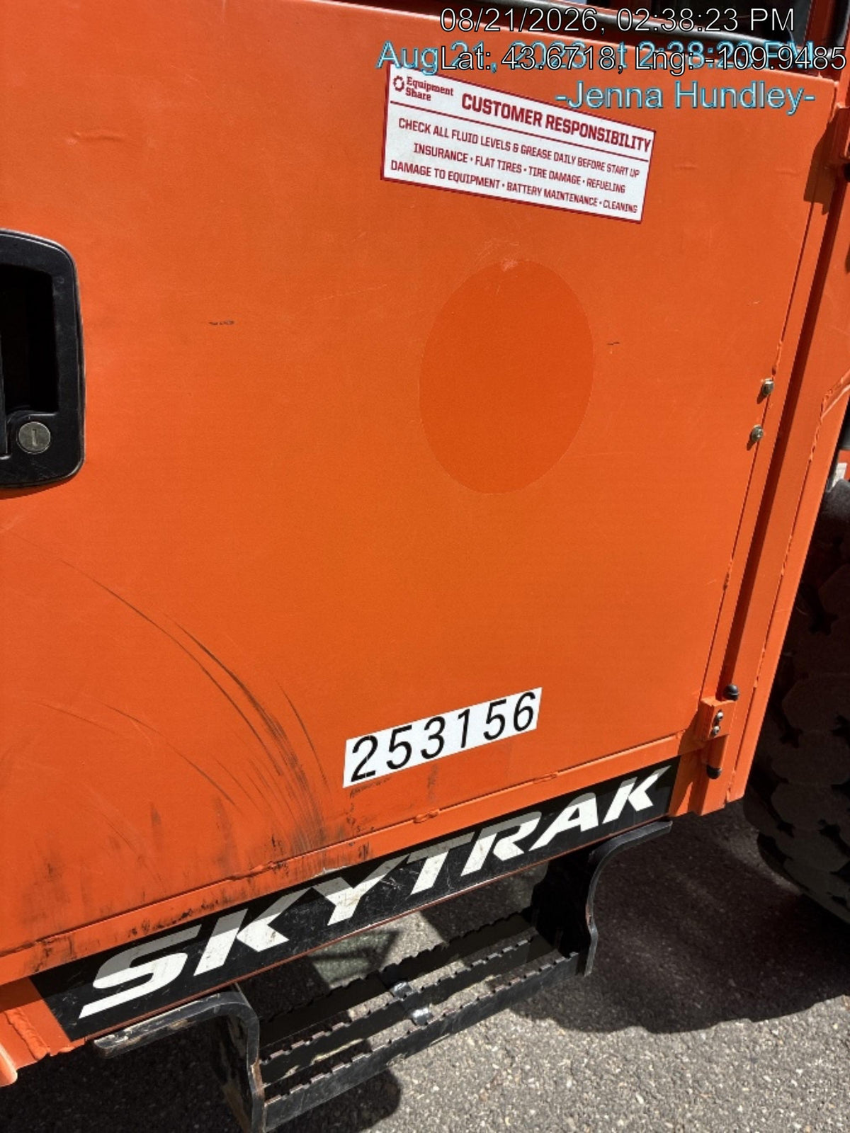 2022 SKYTRAK 10054