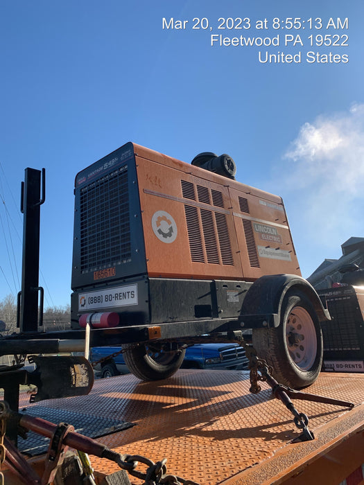 2021 Lincoln Electric Vantage 549X Ready Pak 3, ORANGE (includes trailer, cable rack, fender light kit)