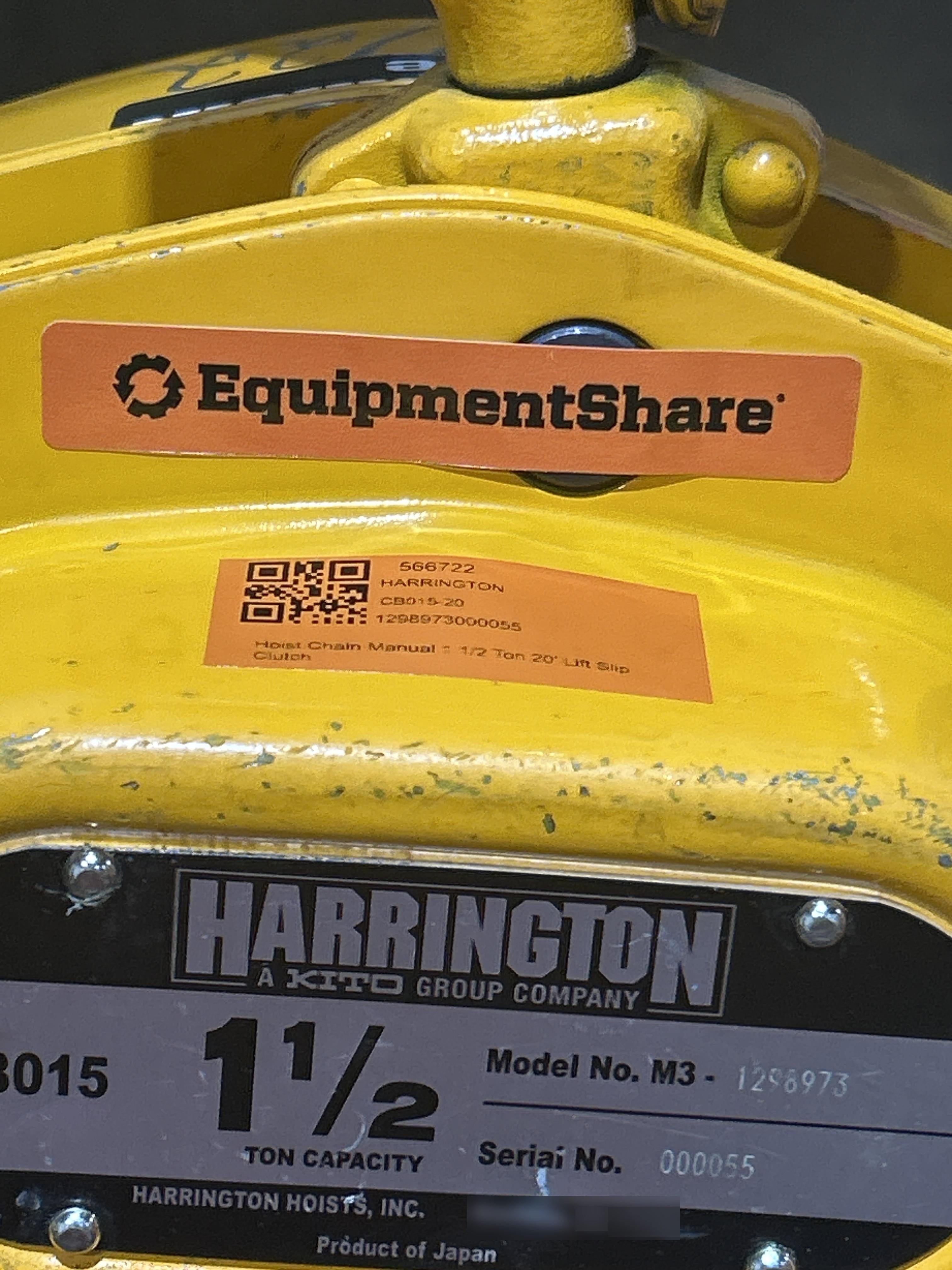 2025 HARRINGTON CB015-20