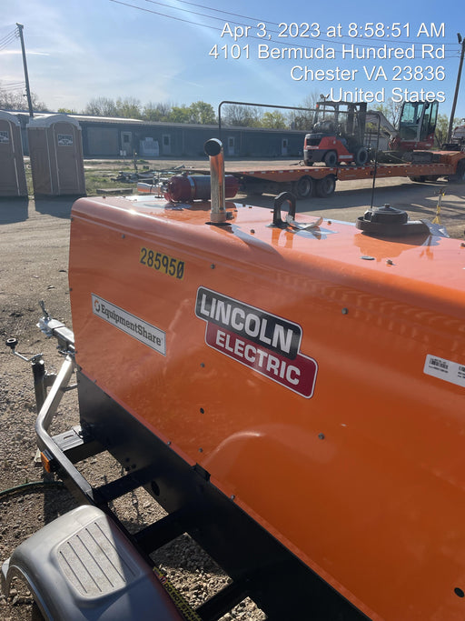 2022 Lincoln Electric LE400 Kubota V1505, Trlr, Cable Rack, Light Kit, ES Decals, T3