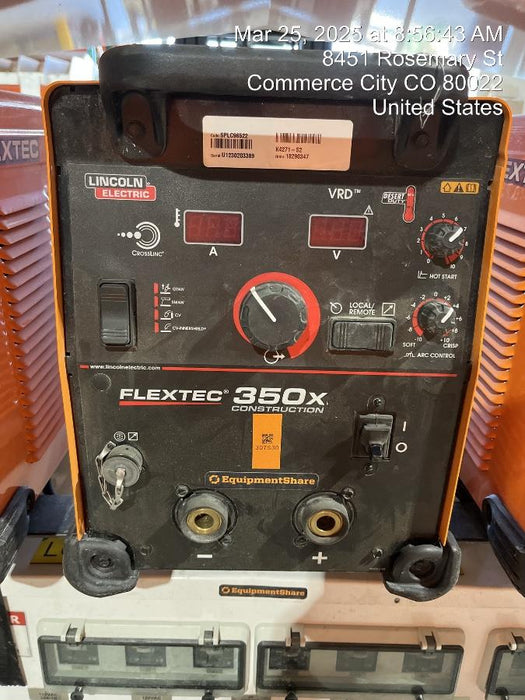 2023 LINCOLN ELECTRIC FLEXTEC 350X