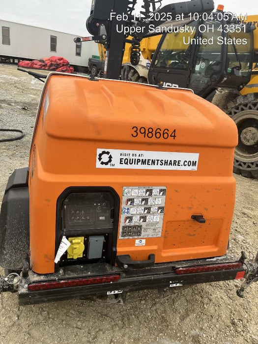 2024 Generac MLT2 Diesel, Flex Switch 120V Input, Powerzone Controller, 
(4) 320W LED Lights, 4kW Generator, 39.9 Gal Fuel Tank, 2" Ball, T3