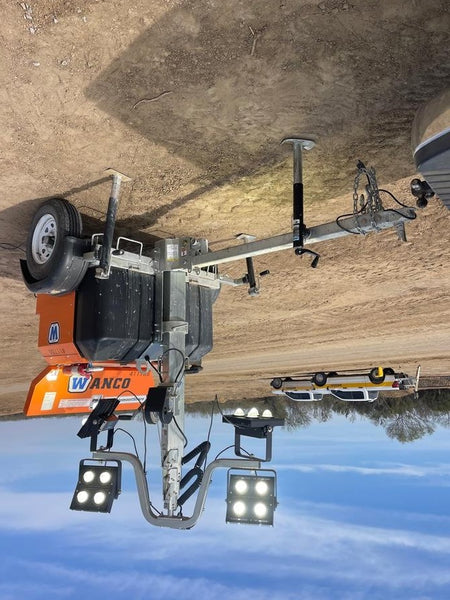 2024 Wanco WLTT-4MM4K Diesel, Deep Sea Controller, Shore Power Plug, Auto Start, (4) 350W LED Floodlights, 4kW Generator, 60 Gal Fuel Tank, 2" Ball, T3