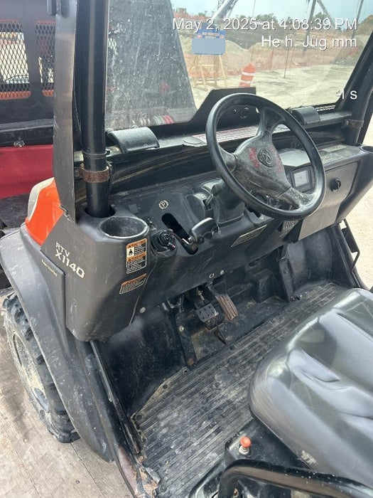Kubota RTV-X1140W-H Plastic Canopy, Windshield Acrylic Clear, LED Strobe Light, Wire Harness Kit, Back up Alarm