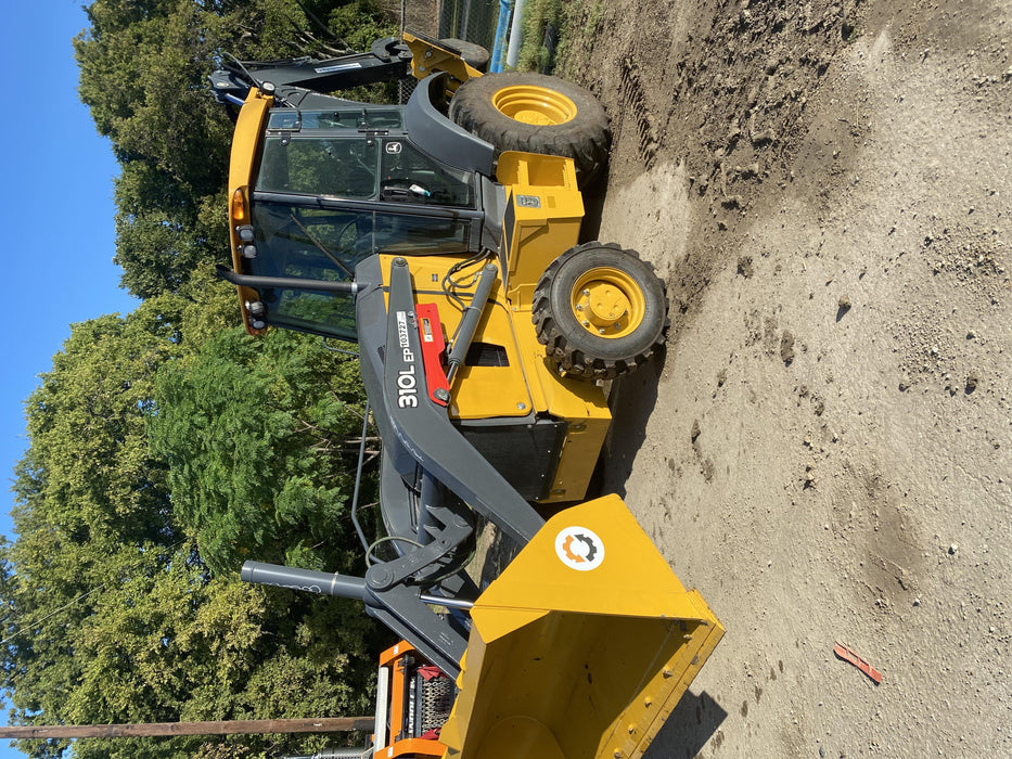 2020 John Deere 310LEP Cab/Heat/Air, 4WD, Standard Stick, Pilot Controls, 2 Way Hydraulics, TAG Manual QC
