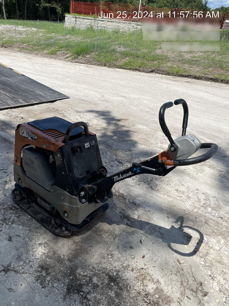 2023 Multiquip MV308GH Honda GX270, 18" Plate, Tachometer