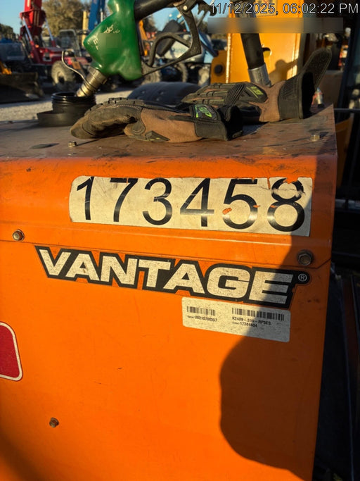 2021 Lincoln Electric Vantage 322 Vantage 322 Ready Pak 3 w/ Decals, ORANGE (includes trailer, cable rack, fender light kit) NO Telematics