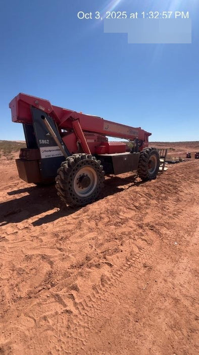 2018 Manitou 12042 Manitou MTA 12042, Solid Tires, 66" Carriage, Open ROPS, Flashing Beacon and Work Light Package