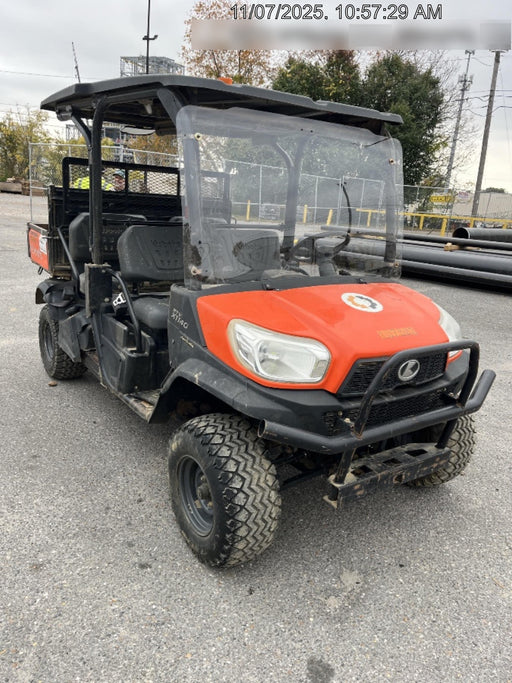 2020 Kubota RTV-X1140W-H Canopy, 4-Seater, Diesel, Windshield Acrylic Clear, Strobe Light, Backup Alarm