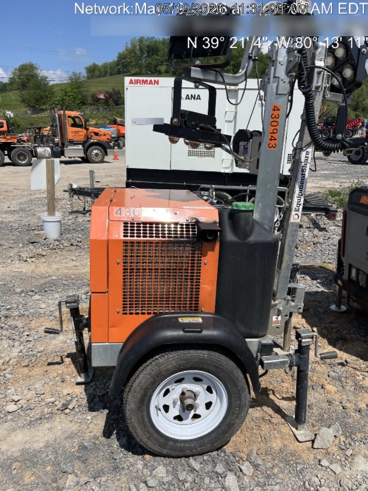 2024 Wanco WLTT-4MM4K Diesel, Deep Sea Controller, Shore Power Plug, Auto Start, (4) 350W LED Floodlights, 4kW Generator, 60 Gal Fuel Tank, 2" Ball, T3