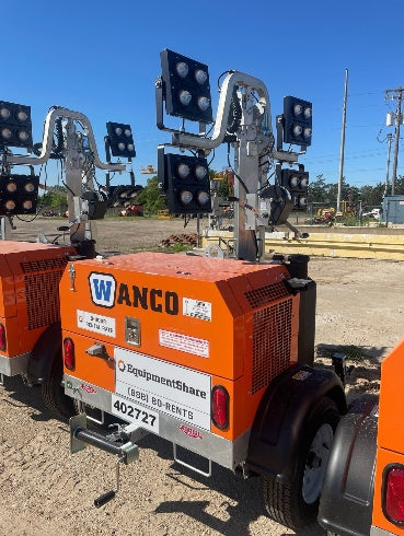 2024 Wanco WLTT-4MM4K Diesel, Deep Sea Controller, Shore Power Plug, Auto Start, (4) 350W LED Floodlights, 4kW Generator, 60 Gal Fuel Tank, 2" Ball, T3
