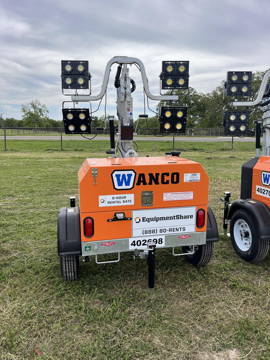2024 Wanco WLTT-4MM4K Diesel, Deep Sea Controller, Shore Power Plug, Auto Start, (4) 350W LED Floodlights, 4kW Generator, 60 Gal Fuel Tank, 2" Ball, T3