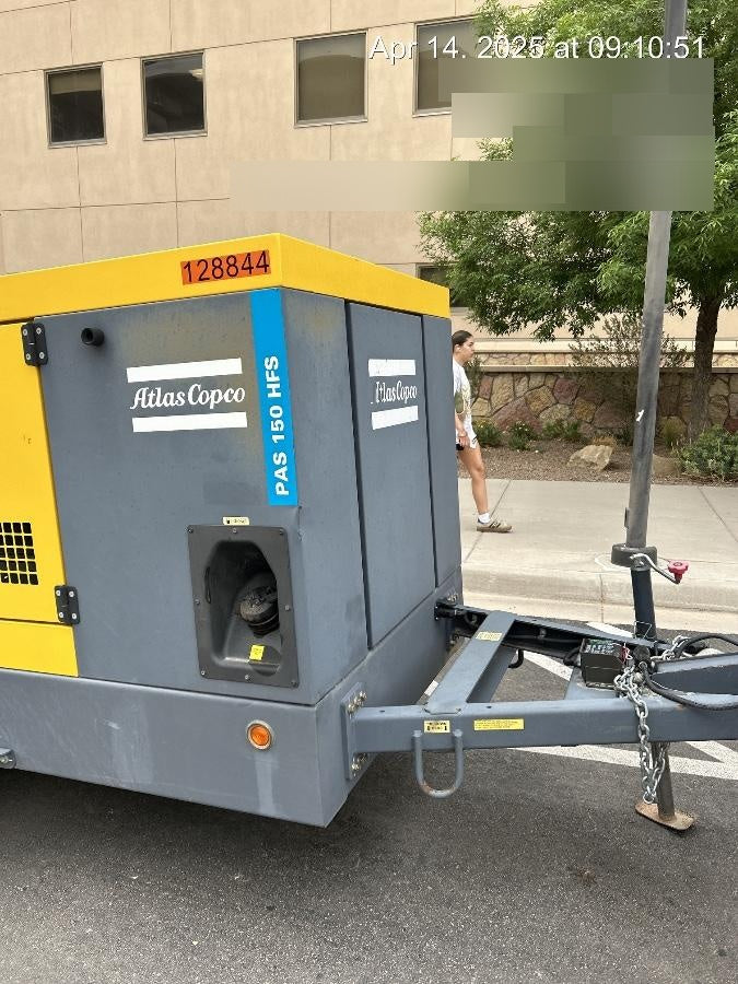 2020 ATLAS COPCO PAS 150 HF CS Enclosed