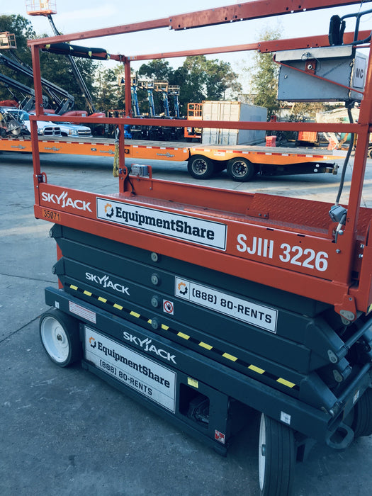 2019 Skyjack SJIII-3226 Standard Options, Trojan Batteries