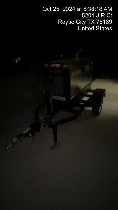 2024 Lincoln Electric LE400 Kubota V1505, Trlr, Cable Rack, Light Kit, ES Decals, T3