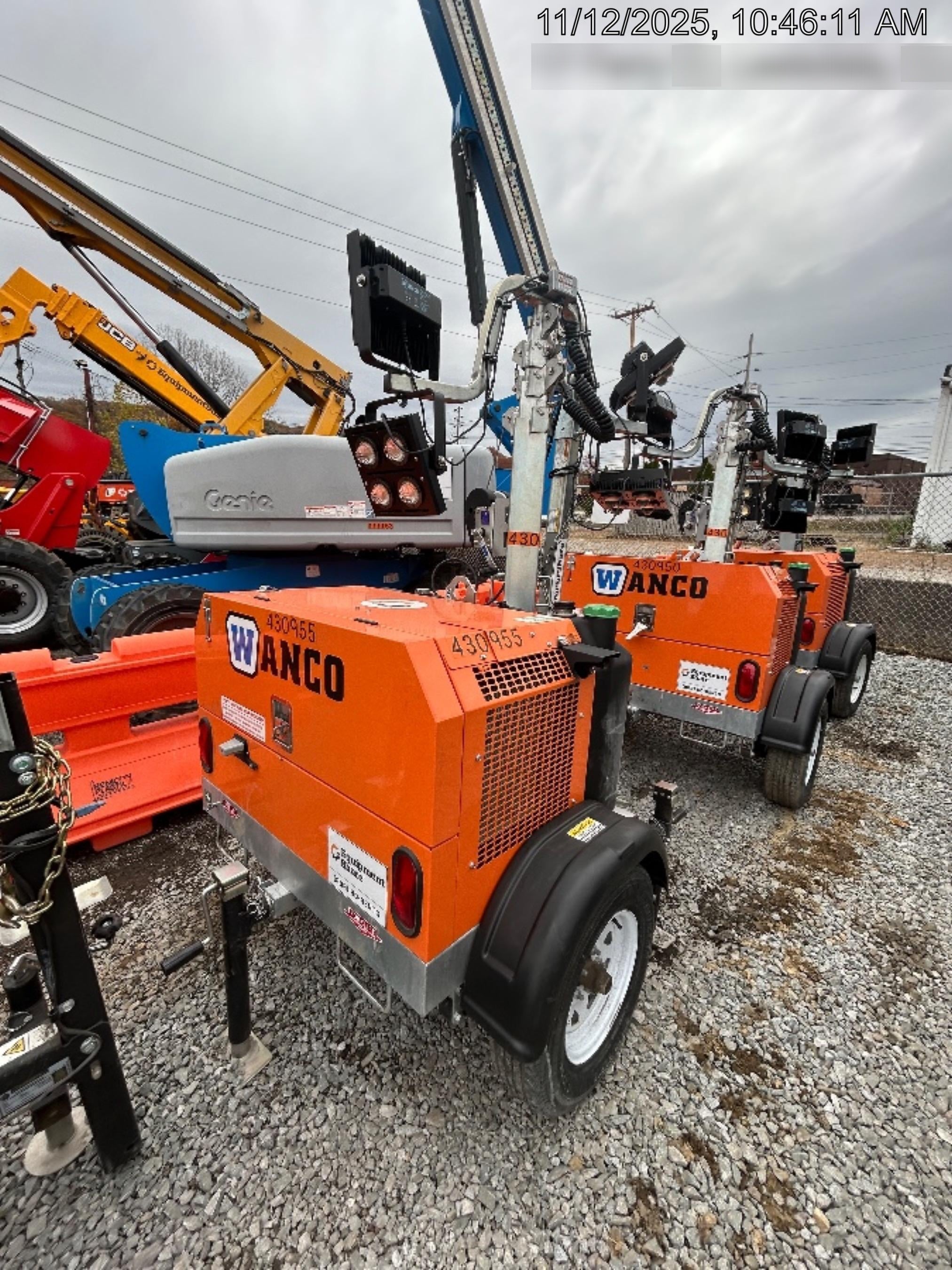 2024 Wanco WLTT-4MM4K Diesel, Deep Sea Controller, Shore Power Plug, Auto Start, (4) 350W LED Floodlights, 4kW Generator, 60 Gal Fuel Tank, 2" Ball, T3
