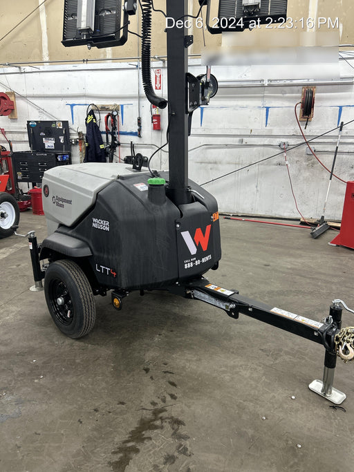 2024 Wacker Neuson LTT4 Diesel, Kohler KDW702, Deep Sea Controller, Auto Start, LED 320W, Bypass Outlet, T3