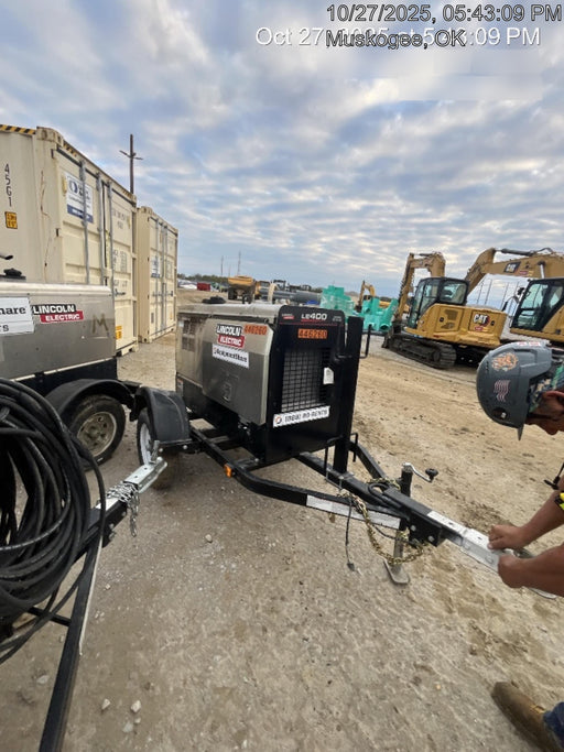 2024 Lincoln Electric LE400 Kubota V1505, Trlr, Cable Rack, Light Kit, ES Decals, T3