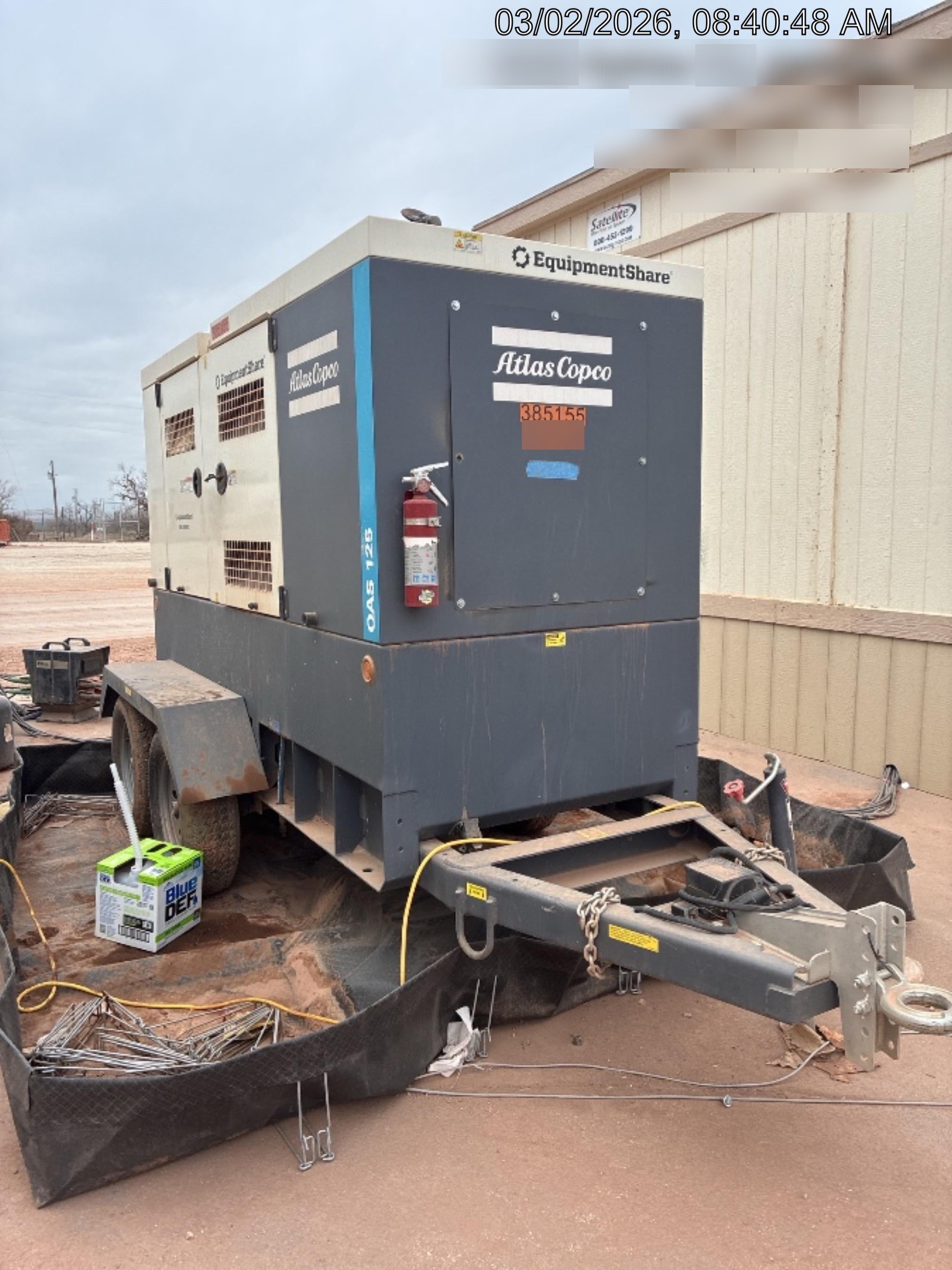 2023 ATLAS COPCO QAS 125