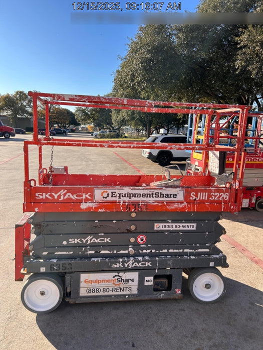 2017 Skyjack SJIII-3226 Skyjack SJ3226, Trojan Battery Set, Extended Warranty 5yr/5k hr