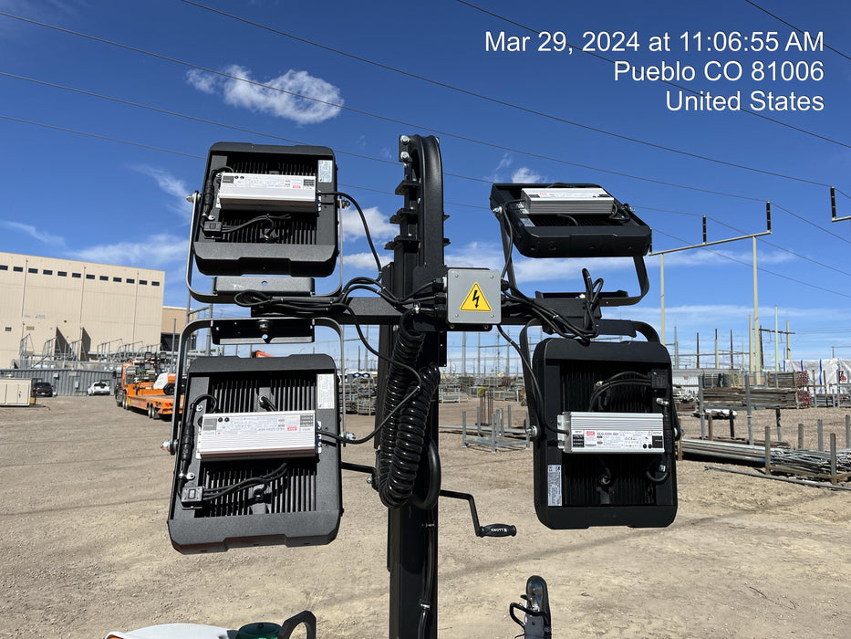 2023 Generac MLT2 Diesel, Flex Switch 120V Input, Powerzone Controller, 
(4) 320W LED Lights, 4kW Generator, 39.9 Gal Fuel Tank, 2" Ball, T3