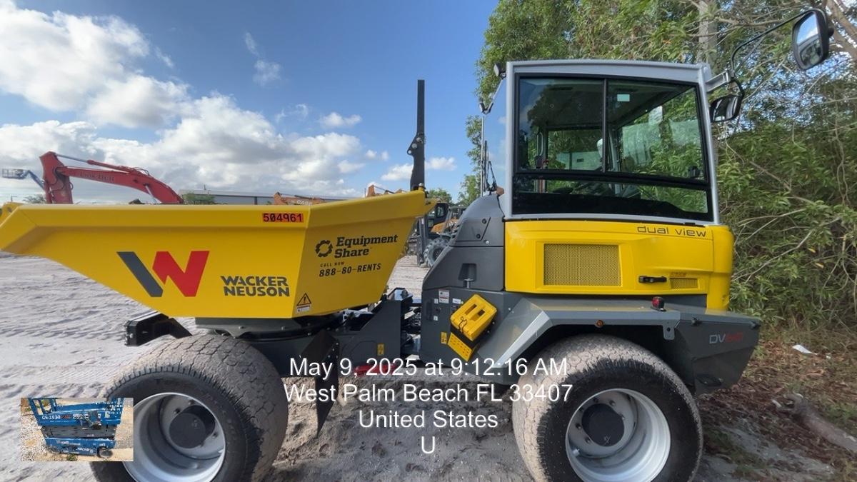 2025 WACKER NEUSON DV605 Cab Turf Tires