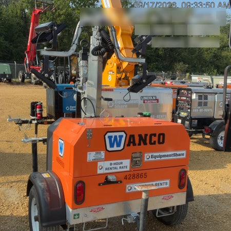 2024 Wanco WLTT-4MM4K Diesel, Deep Sea Controller, Shore Power Plug, Auto Start, (4) 350W LED Floodlights, 4kW Generator, 60 Gal Fuel Tank, 2" Ball, T3