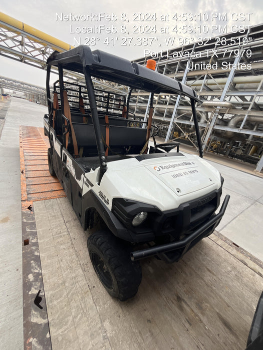 2022 Kawasaki Mule PRO-DXT Standard Options, Backup Alarm, Beacon, Plastic Hard Top, Poly Windshield, Horn Kit