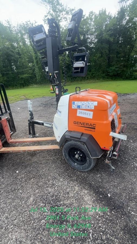 2023 Generac MLT2 Diesel, Flex Switch 120V Input, Powerzone Controller, (4) 320W LED Lights, 4kW Generator, 39.9 Gal Fuel Tank, 2" Ball, T3