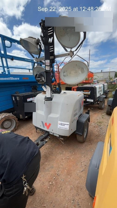 2018 Wacker Neuson LTV6L-MH Wacker Neuson LTV6L Mobile Light Tower w/Fuel Level Sensor Installed
