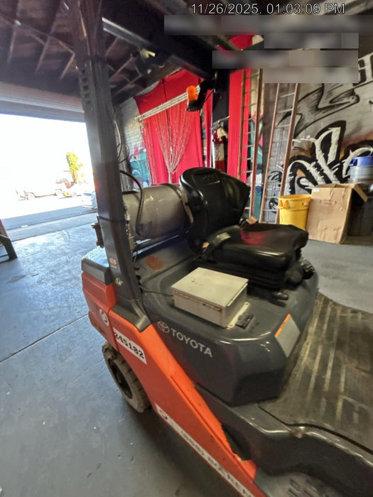 2022 TOYOTA 8FGU25 LP w/ Scale