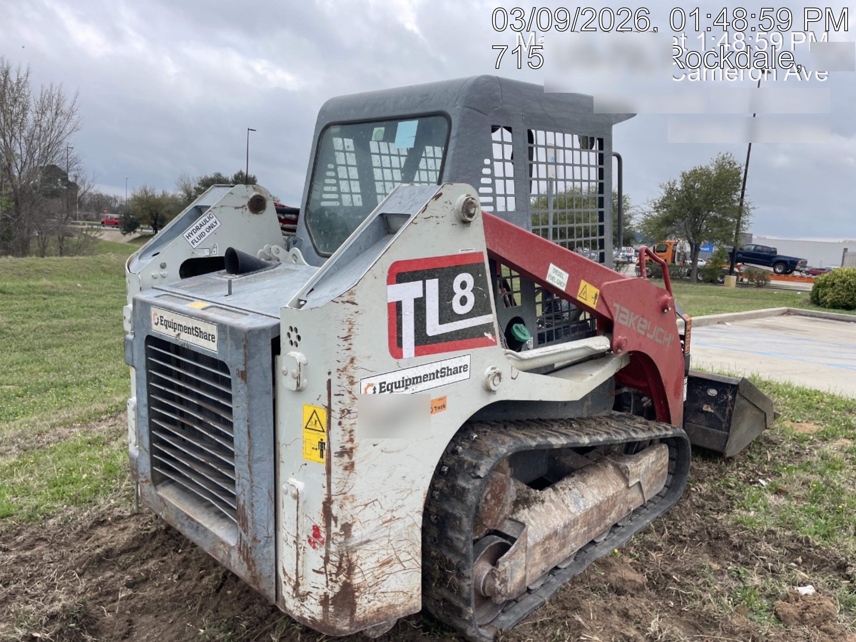 2019 TAKEUCHI TL8W