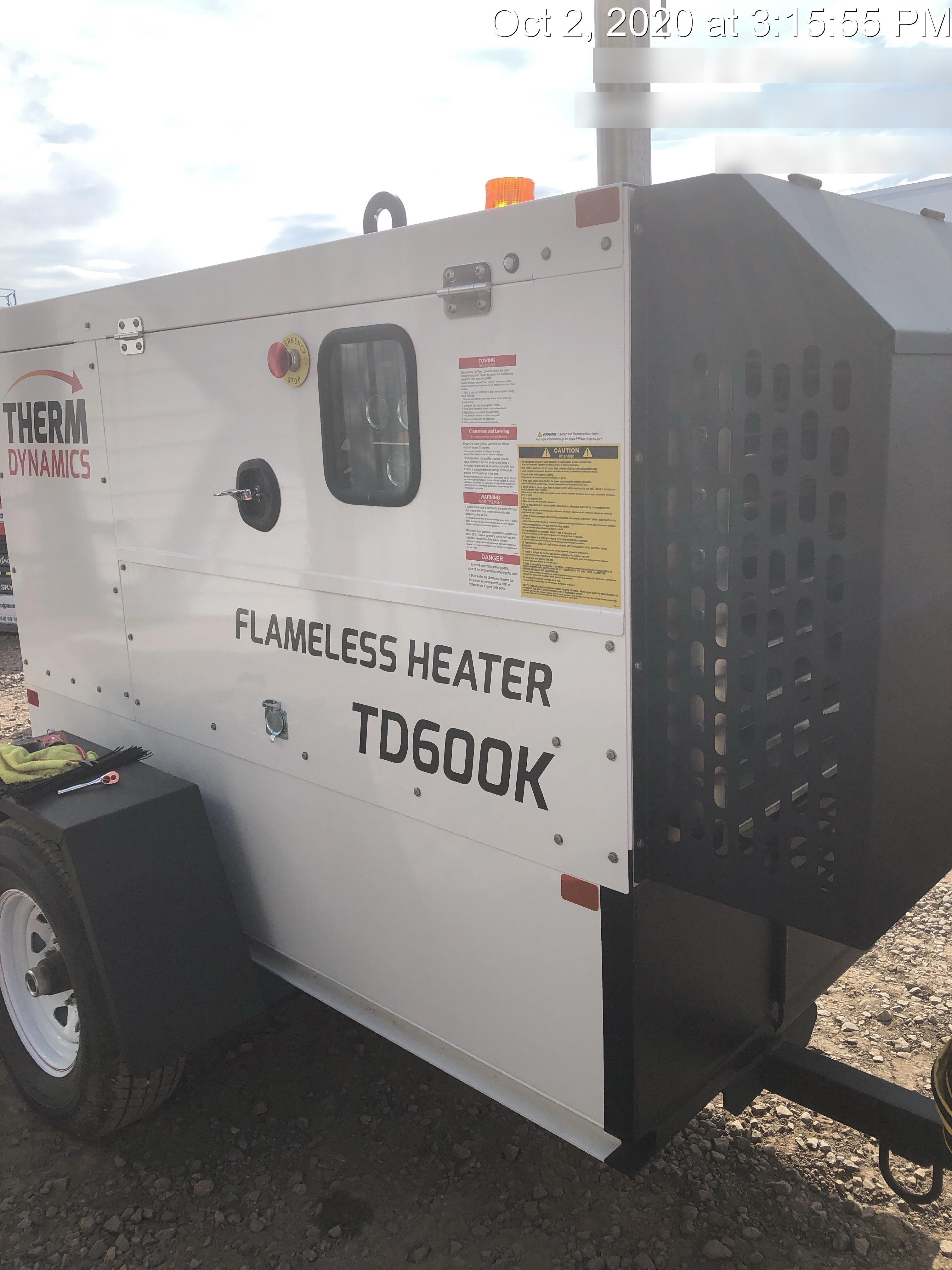2020 THERM DYNAMICS TD600