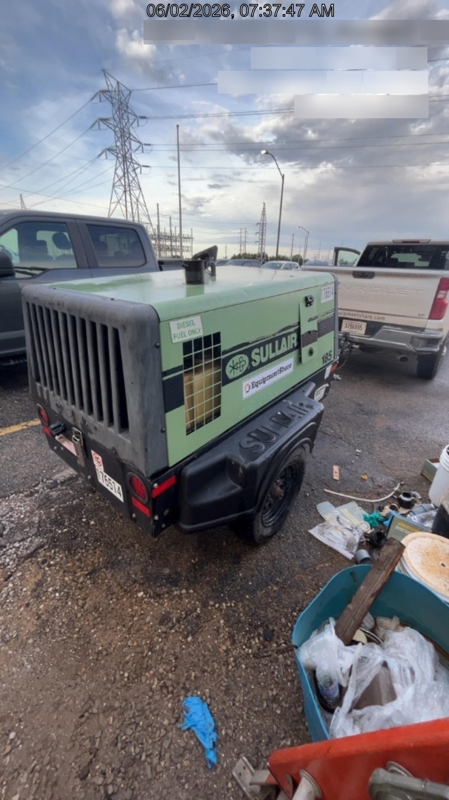 2021 SULLAIR 185D-DPQ KU4F