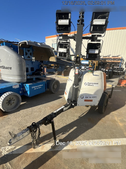 2023 Generac MLT2 Diesel, Flex Switch 120V Input, Powerzone Controller, (4) 320W LED Lights, 4kW Generator, 39.9 Gal Fuel Tank, 2" Ball, T3