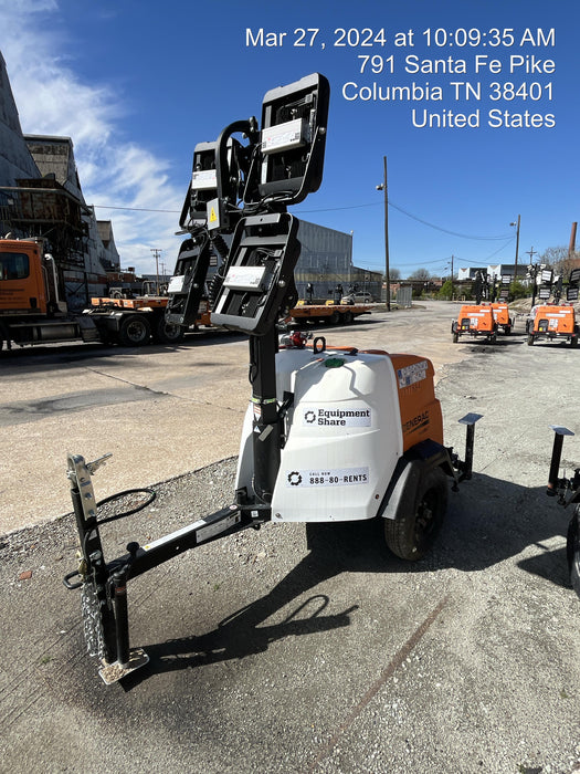 2023 Generac MLT2 Diesel, Flex Switch 120V Input, Powerzone Controller, 
(4) 320W LED Lights, 4kW Generator, 39.9 Gal Fuel Tank, 2" Ball, T3