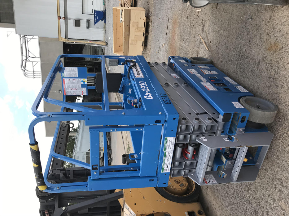 2020 Genie GS-1930 Solid Non Marking Tires, Beacon, Folding rails with half height swing gate