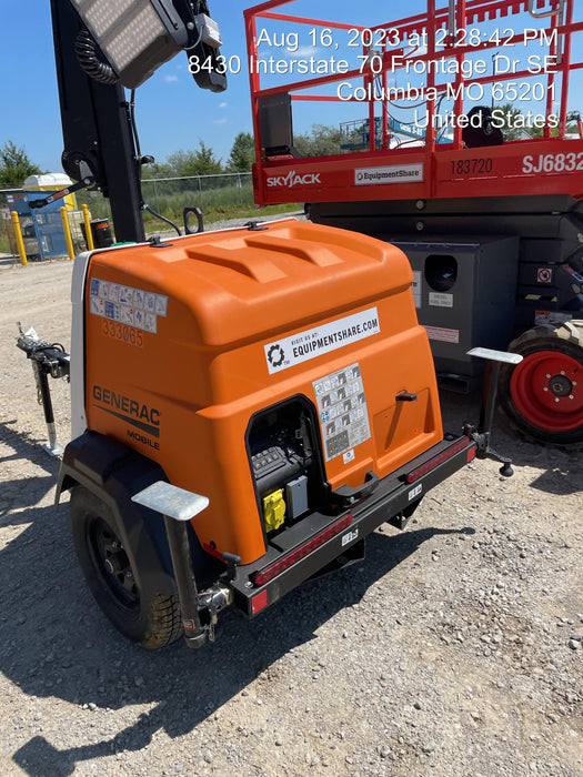 2023 Generac MLT2 Diesel, Flex Switch 120V Input, Powerzone Controller, (4) 320W LED Lights, 4kW Generator, 39.9 Gal Fuel Tank, 2" Ball, T3